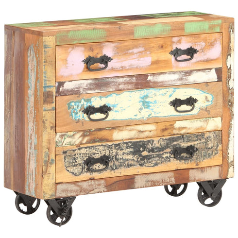 Rustika Rowe -  Sideboard 80x30x70 cm Solid Reclaimed Wood